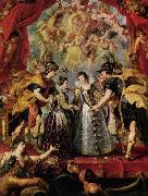 Peter Paul Rubens Austausch der Prinzessinnen painting